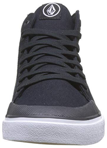 Volcom Hi Fi Skate-Schuh, Zapatillas de Skateboarding para Hombre, Negro (Black), 44 EU