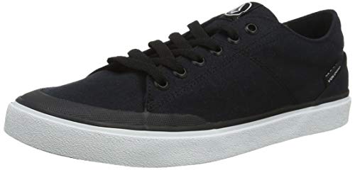 Volcom Leeds Canvas Shoe, Zapatillas de Skateboard Hombre, Negro (Black White Bwh), 39.5 EU