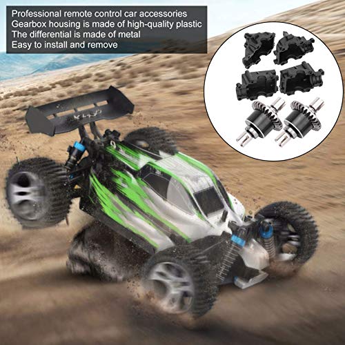 Voluxe Diferencial RC, Caja de Ondas RC fácil de Instalar, para WLtoys 144001 1/14 Control Remoto Coche Control Remoto Accesorios para Coche