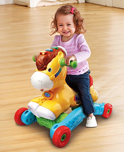 VTech- Baby Caballito Balancín 2 en 1, Multicolor (80-191422)