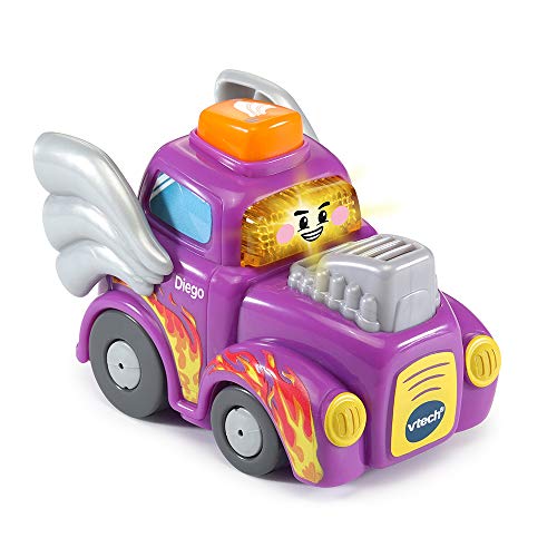 VTech Surtido Coches interactivos Bólidos, válidos para Todos los playsets de la colección TutTut, Cada uno Incluye botón con interacción Sorpresa, Solo se envía un vehículo, Multicolor (80-202417)