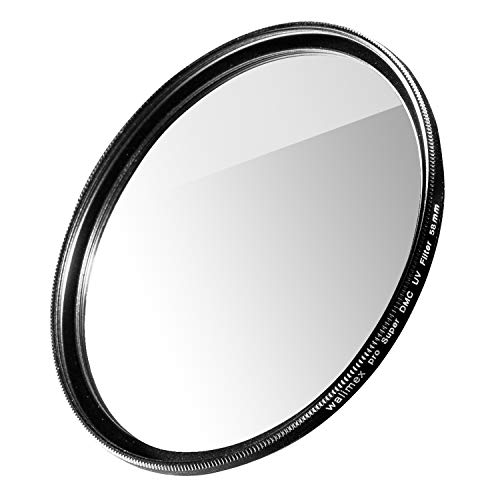 Walimex pro Filtro UV Slim Super DMC 58 mm – Filtro UV de Objetivo, Fino de Solo 2,5 mm, 16 x Super DMC, para protección de Objetivos y Colores Brillantes, con Caja