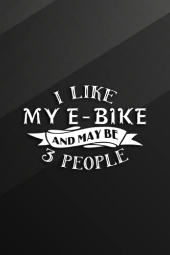 Water Polo Playbook - I Like My E-Bike And Maybe 3 People Electric Bicycle Lover Premium Good: My E-Bike, Practical Water Polo Game Coach Play Book | ... Plays, Planning Tactics & Strategy | Gift for