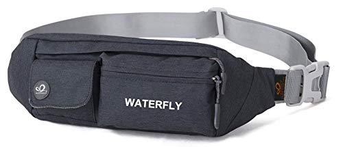 Waterfly Riñonera Running Impermeable Hombre y Mujer para Deportiva Ciclismo Senderismo