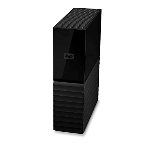 WD My Book 16 TB Disco duro de escritorio con USB 3.0 con software de protección con contraseña y copia de seguridad automática