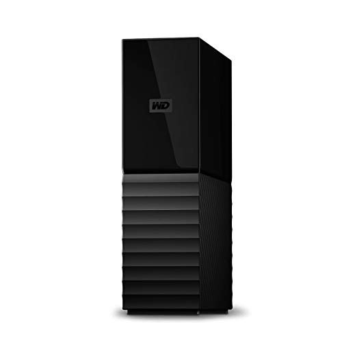 WD My Book 16 TB Disco duro de escritorio con USB 3.0 con software de protección con contraseña y copia de seguridad automática