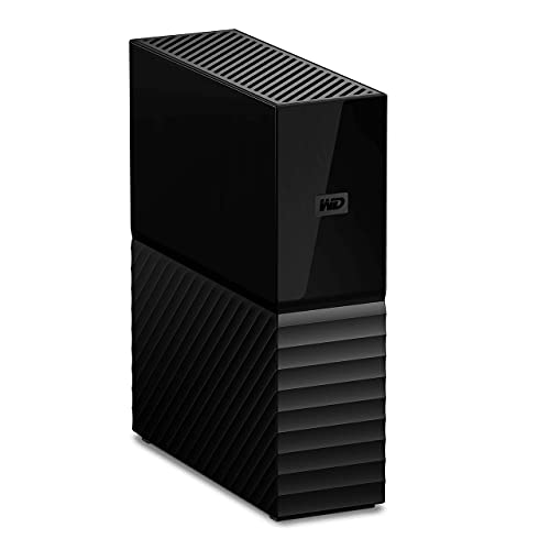 WD My Book 16 TB Disco duro de escritorio con USB 3.0 con software de protección con contraseña y copia de seguridad automática