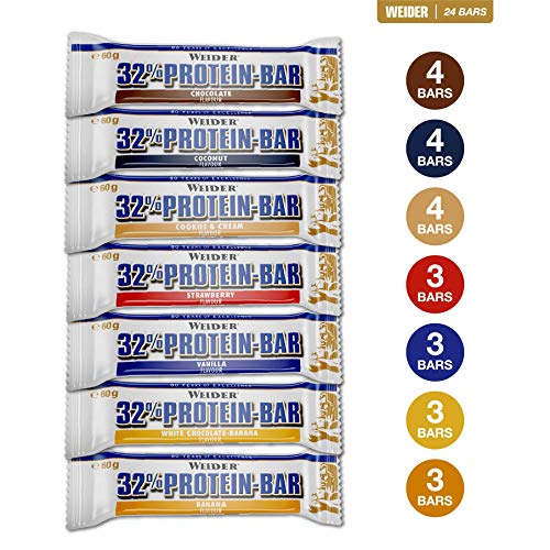 Weider Mix Box 32% Bar 24 x 60 gr 24 Unidades 1440 ml