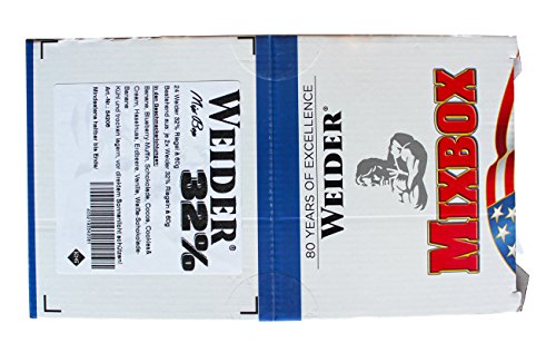 Weider Mix Box 32% Bar 24 x 60 gr 24 Unidades 1440 ml