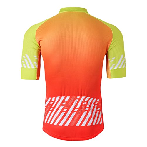 Weimostar - Maillot de ciclismo para hombre - Gris -