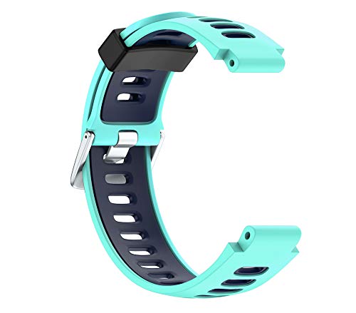 WIIKAI Compatible con Garmin Forerunner 735XT，630，620，235，230，220 Correas para Relojes, Correa de Pulsera de Reemplazo(Pato Azul).