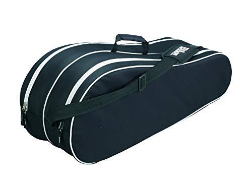 Wilson Tasche Advantage 6 Pack Bag Raquetero-Unisex, Negro/Blanco, NS