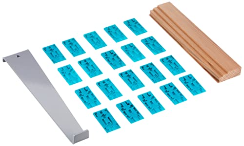 wolfcraft Juego de colocación para laminado, entarimado, corcho de 22 pzas., 6931000, Equipo básico para colocación de suelo a un precio atractivo