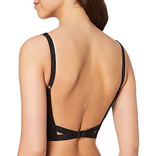 Wonderbra Ultimate Backless Soutien-Gorge Avec Armatures Sujetador con Aros, Noir (Noir 001), 95B para Mujer