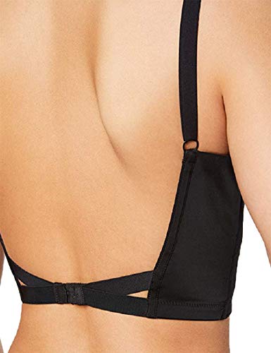 Wonderbra Ultimate Backless Soutien-Gorge Avec Armatures Sujetador con Aros, Noir (Noir 001), 95B para Mujer