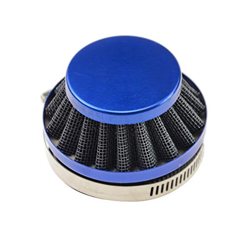 WOOSTAR 19mm Carburador con Filtros de Aire Junta Reemplazo para 2 Tiempos 47cc 49cc Mini Pocket Bike ATV Quad Chopper Azul