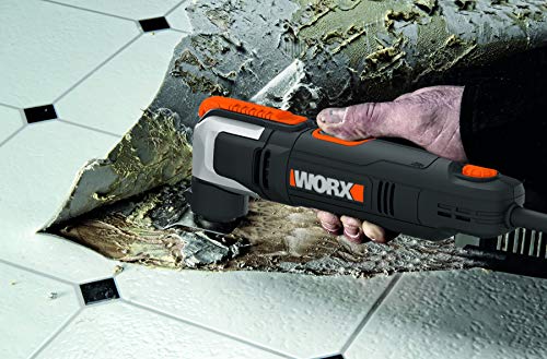 WORX WX686.1 Sonicrafter - Multiherramienta oscilante (250 W, 19 unidades)