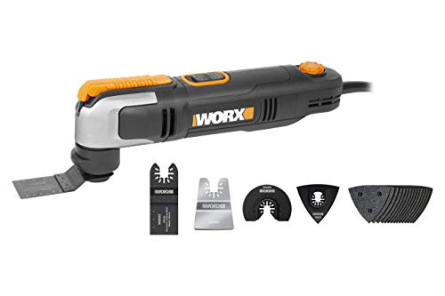 WORX WX686.1 Sonicrafter - Multiherramienta oscilante (250 W, 19 unidades)