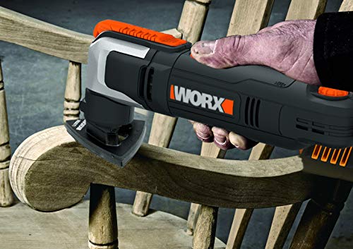 WORX WX686.1 Sonicrafter - Multiherramienta oscilante (250 W, 19 unidades)