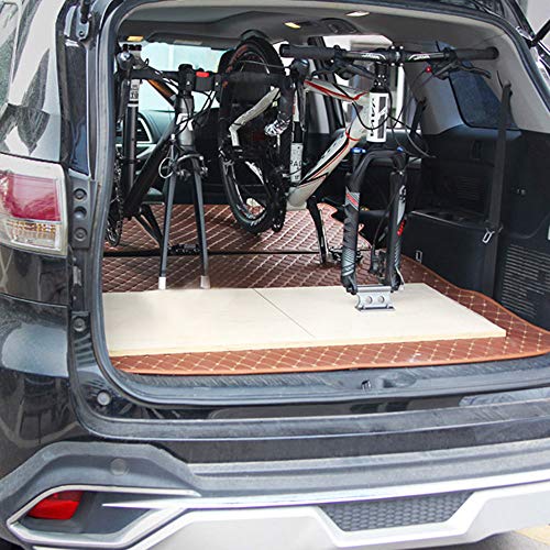 Wovatech Soporte de Rueda Delantera de Bicicleta - Bloque de Bicicleta Soporte de Horquilla Aleación de Aluminio de liberación rápida para Suministros de Viaje al Aire Libre