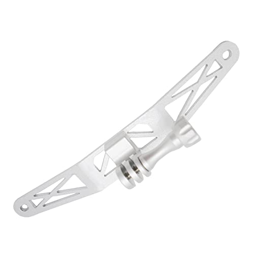 WYJ Marco Accesorios de la Motocicleta Titular de la grabadora FIT para GOPRO Camera Soporte CAMBRACK FIT para BMW R1200RT R 1200 RT 2014 - En Marco de Motocicleta (Color : Silver)