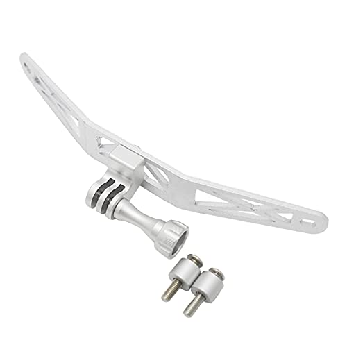 WYJ Marco Accesorios de la Motocicleta Titular de la grabadora FIT para GOPRO Camera Soporte CAMBRACK FIT para BMW R1200RT R 1200 RT 2014 - En Marco de Motocicleta (Color : Silver)