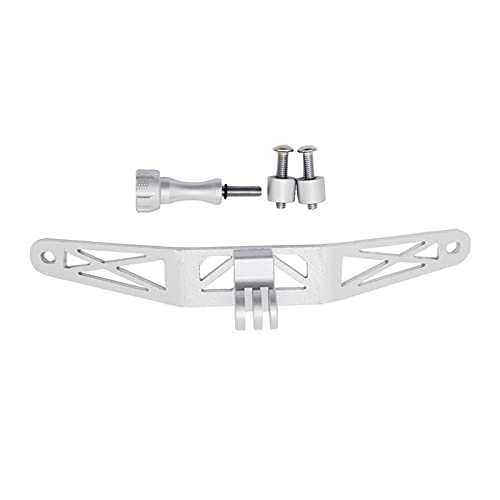 WYJ Marco Accesorios de la Motocicleta Titular de la grabadora FIT para GOPRO Camera Soporte CAMBRACK FIT para BMW R1200RT R 1200 RT 2014 - En Marco de Motocicleta (Color : Silver)