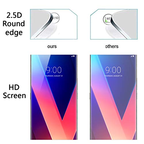 X-Dision [3 Piezas Compatible con Protector de Pantalla Garmin Edge 830/530,Película Protectora 2.5D[Dureza 9H,Compatible con Estuches,A Prueba Roturas] Premium Película Vidrio Templado