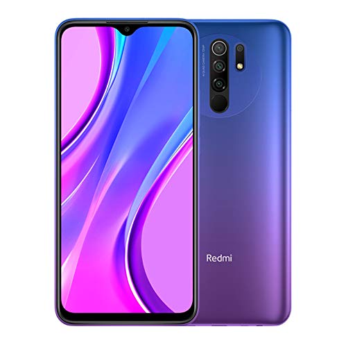 Xiaomi Redmi 9 - Smartphone 3GB 32GB, Pantalla FHD+ de 6.53", AI Quad Cámara de 13 MP, Batería de 5020 mAh, Púrpura