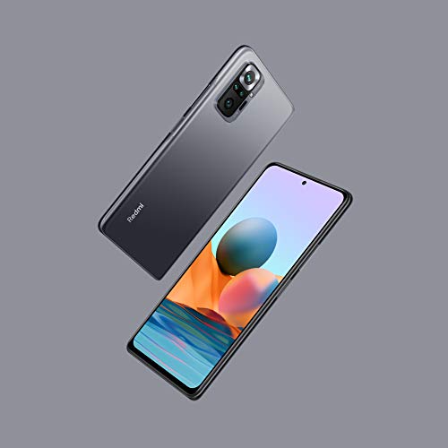 Xiaomi Redmi Note 10 Pro - Smartphone 6+128GB, 6,67" AMOLED DotDisplay de 120 Hz, Snapdragon 732G, 108 MP Cámara cuádruple, 5020 mAh, Gris Onyx