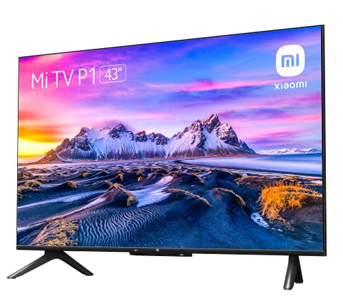 Xiaomi Smart TV P1 43 Pulgadas (Frameless, UHD, Sintonizador Triple, Android 10.0, Prime Video, Netflix, Google Assistant, Compatible con Alexa, Bluetooth, 3 HDMI, 2 USB) [Model 2021]