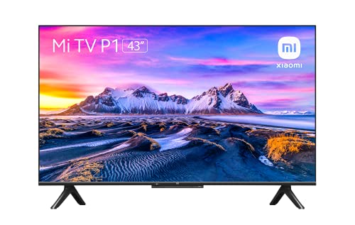 Xiaomi Smart TV P1 43 Pulgadas (Frameless, UHD, Sintonizador Triple, Android 10.0, Prime Video, Netflix, Google Assistant, Compatible con Alexa, Bluetooth, 3 HDMI, 2 USB) [Model 2021]