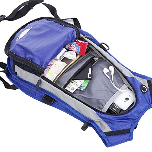 xinbodian Mochila de Deportes al Aire Libre 12L Bike Pack Cross-Country Running Bike Mochila Hombres y Mujeres Leisure Sports Pack