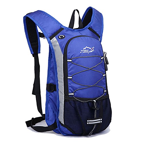 xinbodian Mochila de Deportes al Aire Libre 12L Bike Pack Cross-Country Running Bike Mochila Hombres y Mujeres Leisure Sports Pack