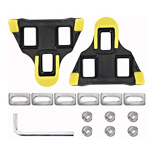 XINGHUA wangzai Store Zapatos de Ciclismo de Carretera Cleat Nonslip Cleats Set Route Bike Sneaker Pedal Plano Accesorios de Bicicleta CALAS Ajuste for Shimano SPD-SL (Color : Style 1)