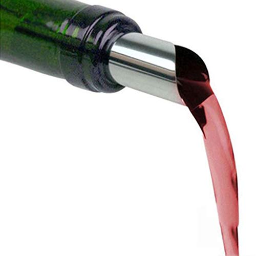 Xinlie Disco de Vertedor de Vino de Papel de Aluminio Los Mejores Caños de Parada de Goteo Disco de Parada de Gota Flexible y Reutilizable Delgado para Reutilizable Pourer Wine Pourer Slice(50PCS)