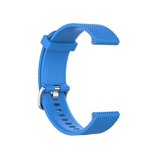 XIYY Correa de silicona para Garmin VivoActive 4S/Active S correa de reloj de 22 mm para Garmin VivoActive 4 pulsera de repuesto de 18 mm (color: 3, tamaño: 22 mm)