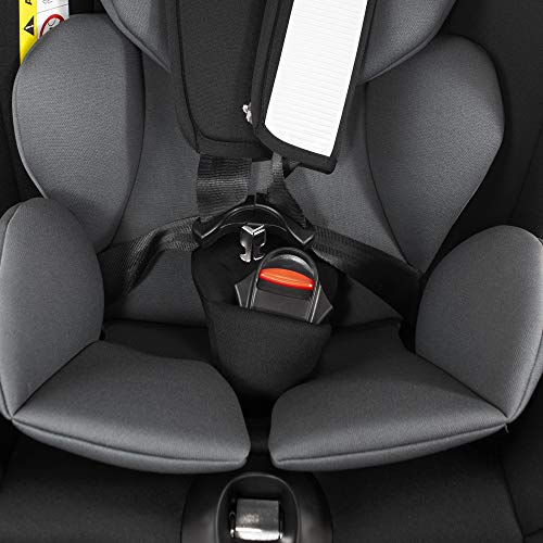 XOMAX S66 Silla de coche con Isofix I inclinable I Grupo 0+/1/2/3 I evolutiva 0-36 kg, 0-12 años I Funda extraíble y lavable I ECE R44/04