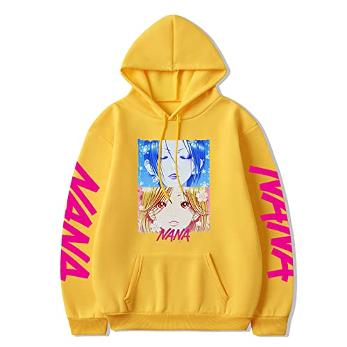 XSLGOGO Anime Nana Hoodies Nana Osaki Pullover Japón Manga Nana Pullover Cosplay Disfraz Nana Komatsu Sudaderas