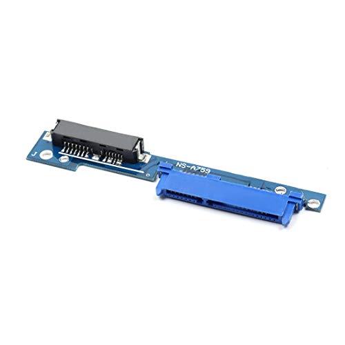 XT-XINTE Adaptador Micro SATA 7+6 macho a SATA 7+15 hembra Serial ATA Convertidor compatible con Lenovo 310 312 320 330 IdeaPad 510 5000