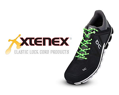 Xtenex - Cordones para zapatos unisex, Negro (Noir), 75 cm