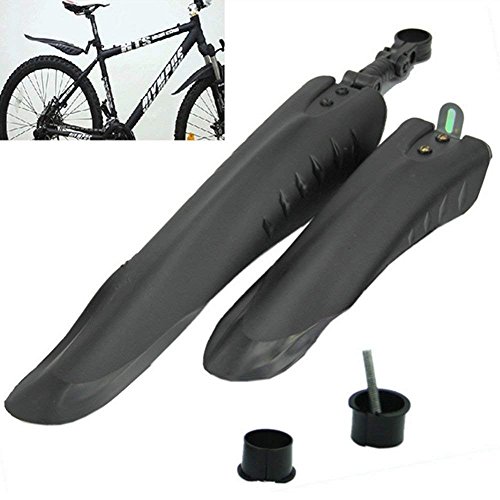 ying-xun Juego de guardabarros delantero y trasero para bicicleta de montaña