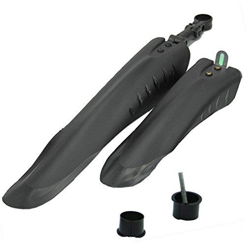 ying-xun Juego de guardabarros delantero y trasero para bicicleta de montaña