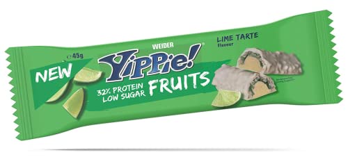 YIPPIE WEIDER barritas tarta limon 12ud.45gr