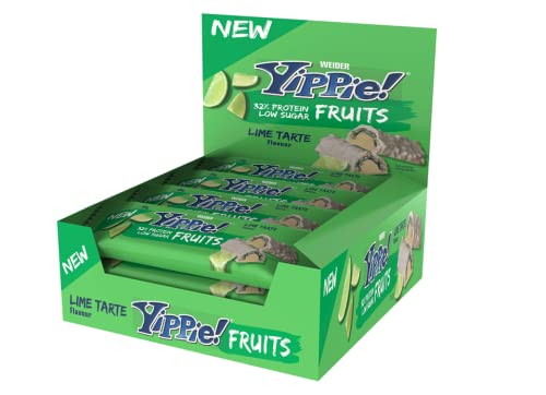 YIPPIE WEIDER barritas tarta limon 12ud.45gr