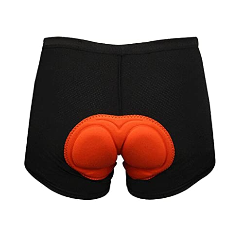 Yizhet Ciclista Pantalones 3D Esponja Acolchados Pantalones Ciclismo Transpirable de Secado Pantalón Bicicleta Cortos de Secado Rápido y Cómodos (L)