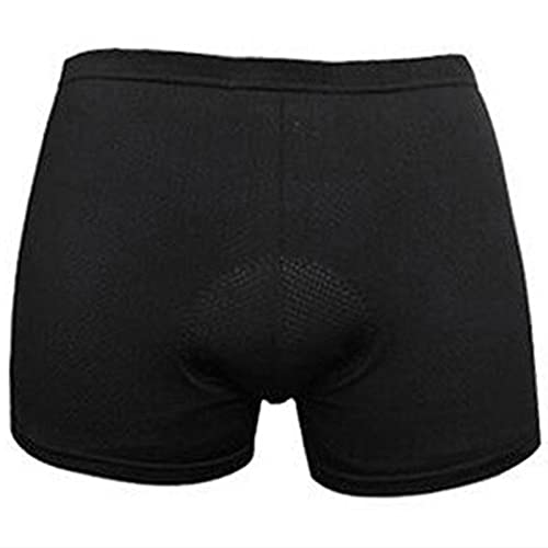 Yizhet Ciclista Pantalones 3D Esponja Acolchados Pantalones Ciclismo Transpirable de Secado Pantalón Bicicleta Cortos de Secado Rápido y Cómodos (L)