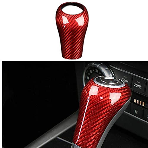 YJSZJY Para Mercedes para Benz Agec CLS para Mercedes W204 W212 Cubierta De Interruptor De Engranaje De Ajuste Interior De Fibra De Carbono Real Accesorios De Ajuste Interior del Coche (Color: Ne