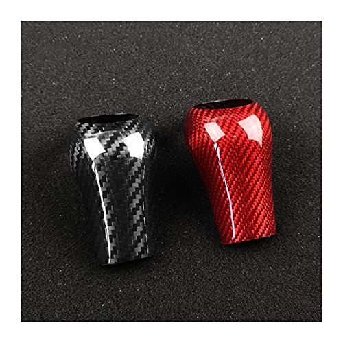 YJSZJY Para Mercedes para Benz Agec CLS para Mercedes W204 W212 Cubierta De Interruptor De Engranaje De Ajuste Interior De Fibra De Carbono Real Accesorios De Ajuste Interior del Coche (Color: Ne