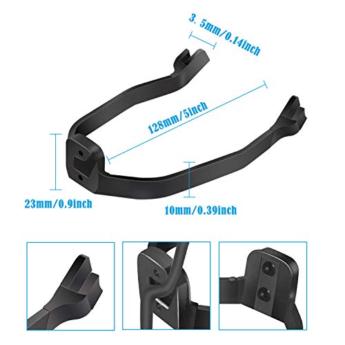 Yungeln Accesorio de Repuesto para Scooter de 6 Piezas, Guardabarros para Pastillas de Freno, Cubierta de alimentación Compatible para Scooter Xiaomi 1S / M365 / Pro 2